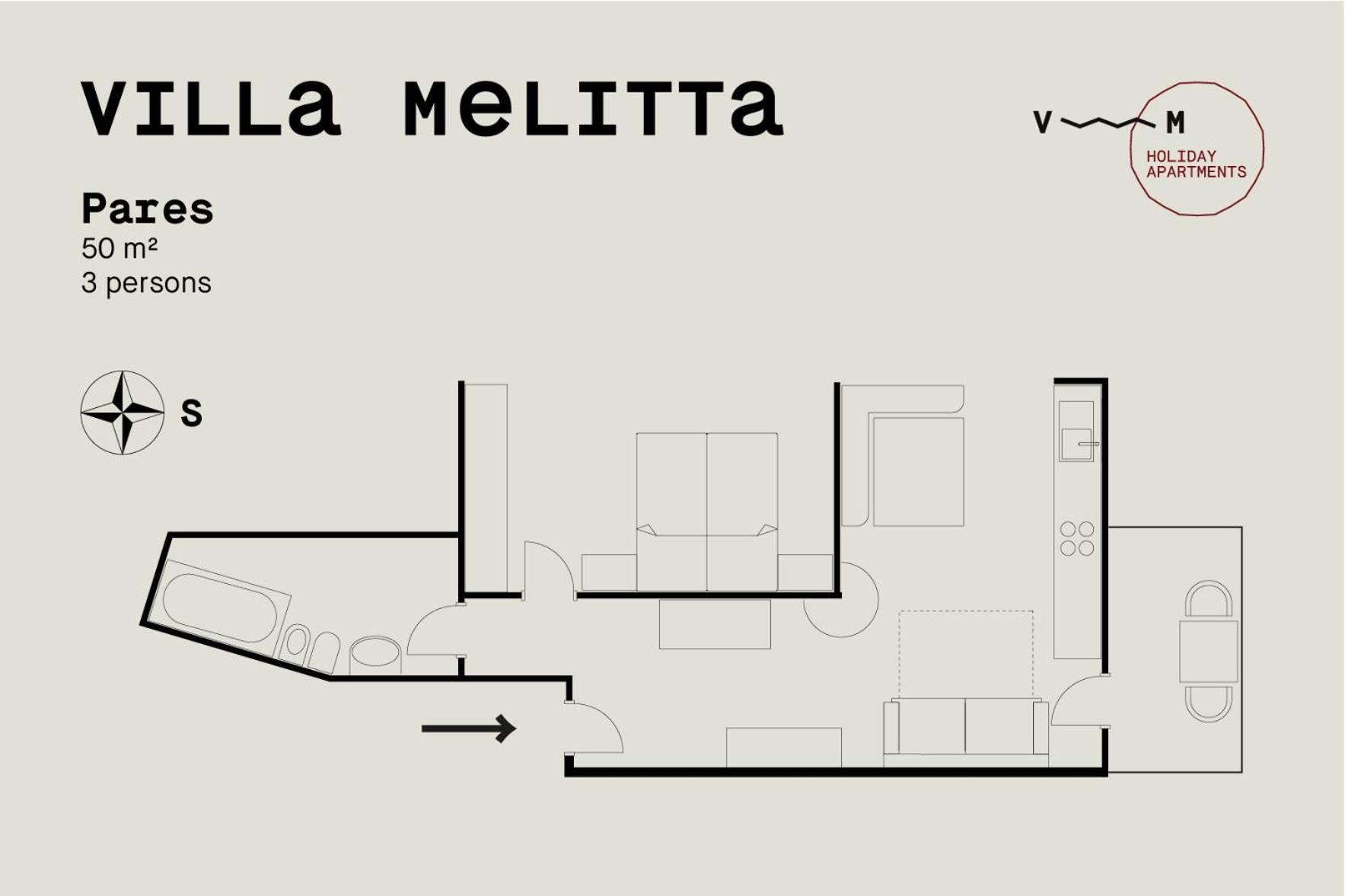 Villa Melitta San Vigilio Di Marebbe Pokoj fotografie